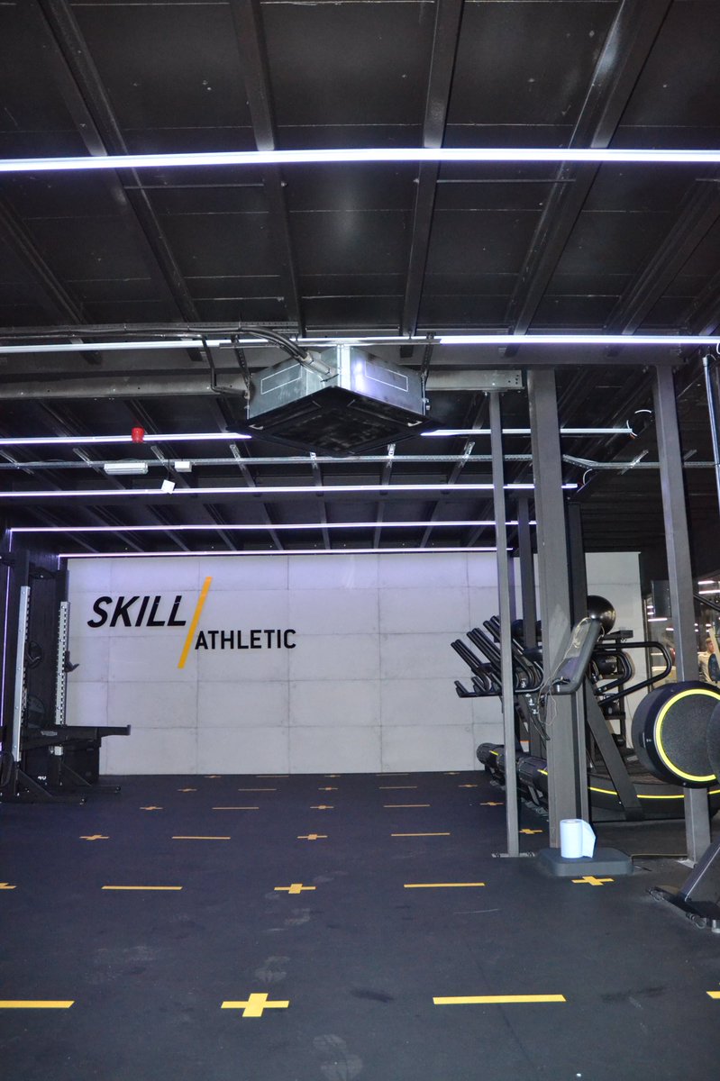 LimitedClimate's tweet photo. Nice install @YourGymLytham 
Fantastic looking gym, now perfectly air conditioned to keep the many users very happy. 
#airconditioning #installation #maintenance #gym #happycustomer https://t.co/AQ9qGMzihK