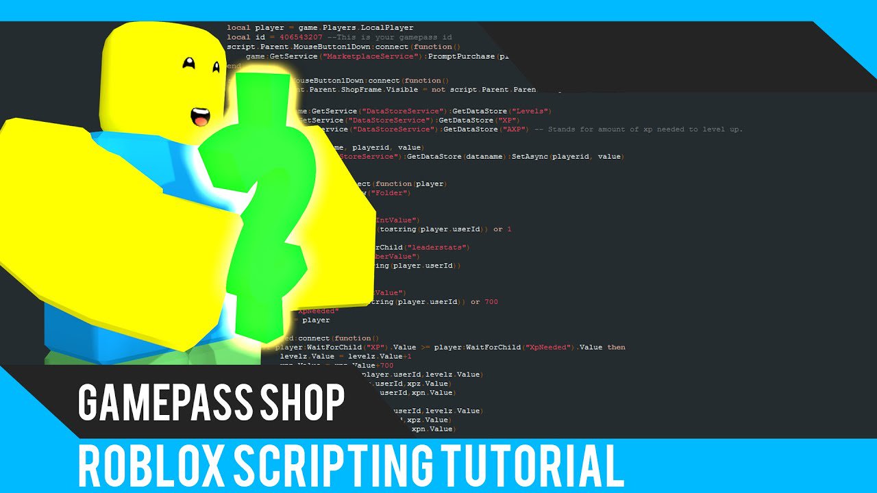 Roblox Game Pass Script