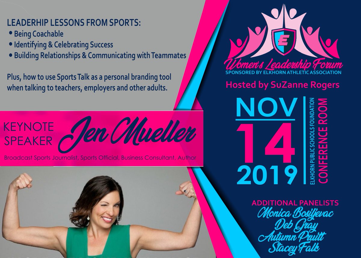 PlayEAA's tweet image. This is going to be such an amazing event!!! Jen Mueller is an MVP (Most Valuable Presenter) and has an all-star team line-up. This will be a spectacular night!! Elkhorn Public Schools Foundation Elkhorn Days   #realtopics  #discussionthatmatters