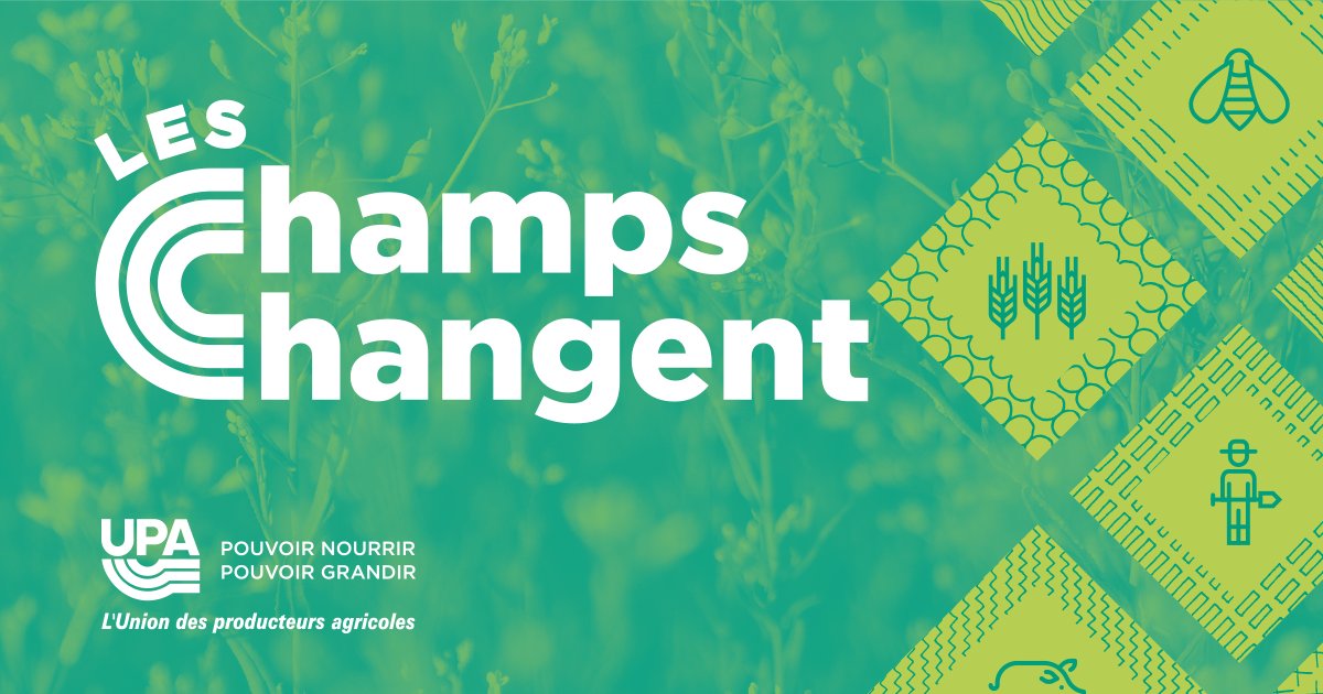 #LesChampsChangent Les temps changent, nos façons de pratiquer l’#agriculture 👩‍🌾👨‍🌾 aussi.
Découvrez 5⃣ grands enjeux agroenvironnementaux :
📺 #pesticides, #GES, #ChangementsClimatiques, #sols, #eau + des fiches 📖 pour répondre à vos ❓
Consultez 👉 upa.qc.ca/fr/les-champs-… #AgQc