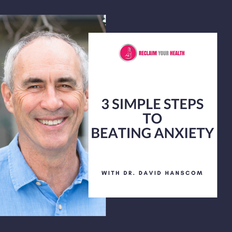 ReclaimHealth's tweet photo. 3 Simple Steps to Beating #Anxiety! Dr. David Hanscom shares how to overcome anxiety in 3 simple steps. Listen in to learn the truth about anxiety, what causes it and how to beat it for good!

New #podcast: https://t.co/tK0KiuDzUL https://t.co/gQhUOcyzuV