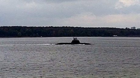 WarshipCam's tweet image. German Navy Type 212 attack submarine leaving Kiel, Germany - October 25, 2019 #germannavy #type212 #submarine
