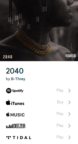 GreenFerryMusic's tweet photo. .@B_Threy's "2040" album has now surpassed 100,000 streams/views (YouTube, Spotify, Deezer, Tidal, Apple Music & Audiomack)
#GFMchart #GFMsales #GFMstats https://t.co/7BLuE1QnE7