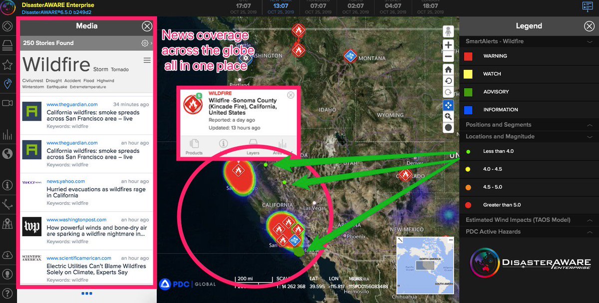DisasterawareE's tweet photo. Most recent fire in #California is the #Kincade #fire. It's definitely #wildfire season.
Protect yourself from smoke if you live in these areas.
Be safe #Share2Help
Try out: https://t.co/sLRASo826F
to see news and camera coverage across the globe. https://t.co/6wETUeN1vD