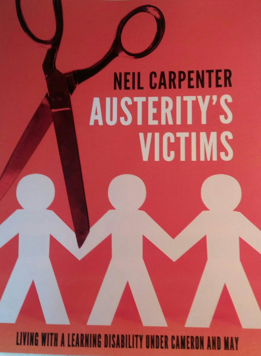 @NeilCarpenter14 has written an important book. These are the people we forget. It's an angry book as it should  be. If you are an academic or work in the field of excluded people put this on your bookshelf. #Disability #socialharm #zemiology