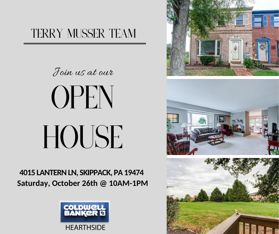 Saturday! Come see this gem during our Open House! 🏡

#terrymusserteam #justlisted #openhouse #forsale #realestateteam #realestate #skippackpa #montogmerycountypa #montco #thisweekend