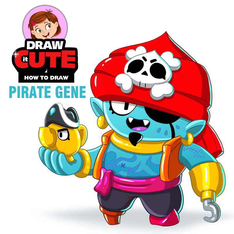 Frank Fs7n On Twitter What S Your Favorite Brawlstars Skin And Why Mine Is Pirate Gene Visual From Drawitcute1 Brawlstars Skins - brawl stars pirata animation