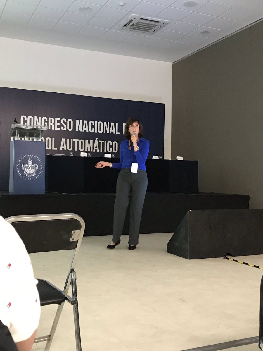 cnca2019's tweet photo. “Robust distributed and passivity based control in DC micro grids with ZIP loads” es la última conferencia magistral del CNCA2019 y está a cargo de la Dra. Jacquelien Scherpen de la La Universidad de Groninga, Países Bajos

#CNCA2019 #BUAP #AMCA #FCEBUAP https://t.co/cZEAIb6H9e