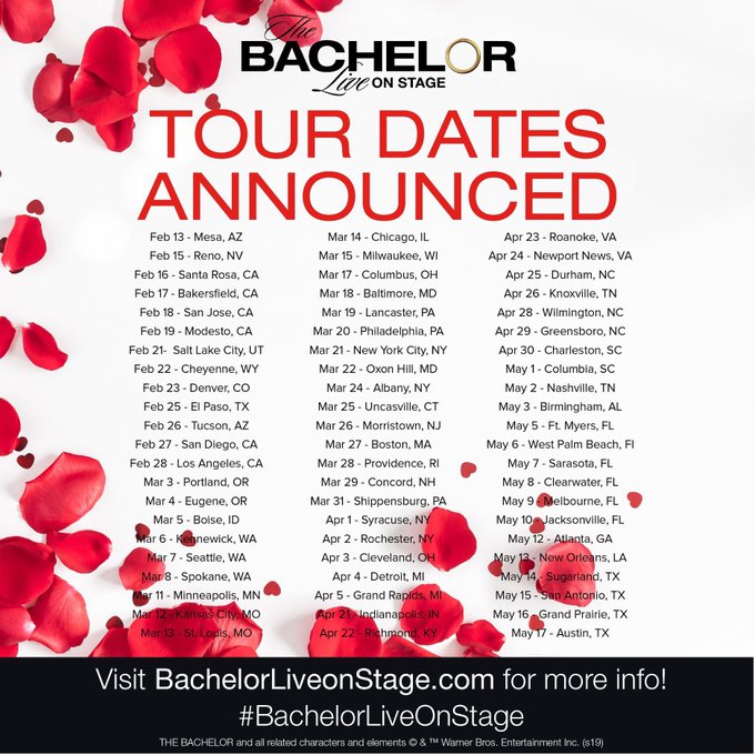 bachelorliveonstage - The Bachelor Live On Stage - Discussion EHvBHJ9W4AEnxLX