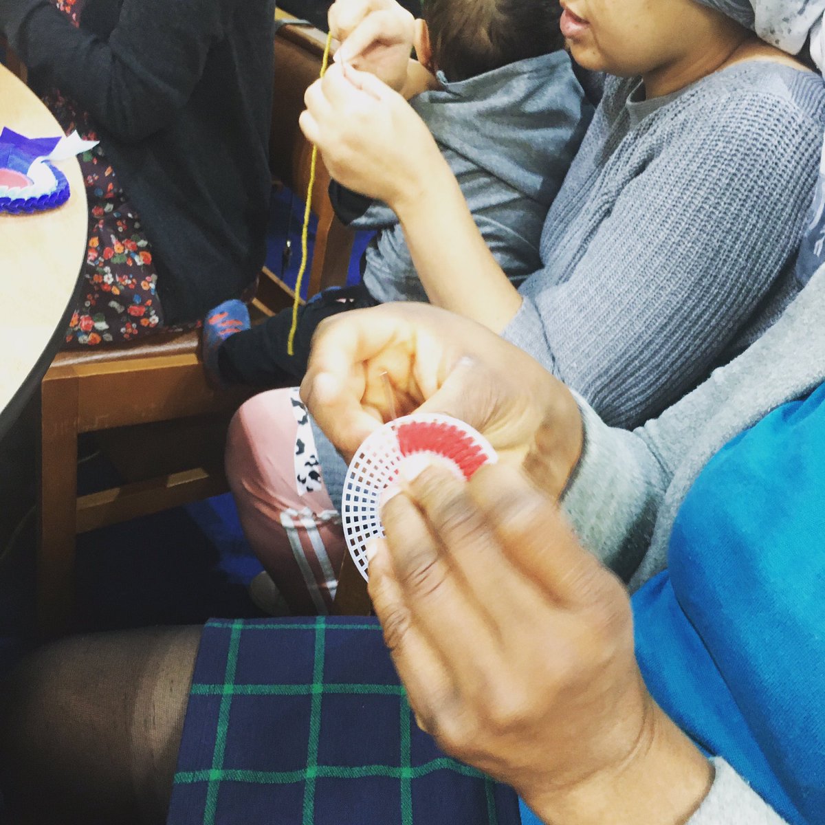 MotherShipProj's tweet photo. Today #MARKit went on the road! We took a trip to @tereza.buskova’s #HiddenMothers project to spend the morning stitching tapestries guided by @tinafrancistapestry. Thanks so much for having us, we had a ball! 🧵
#Motherhood #MoreInCommon #Craftivism #CraftForChange https://t.co/Yi52KbMsXp