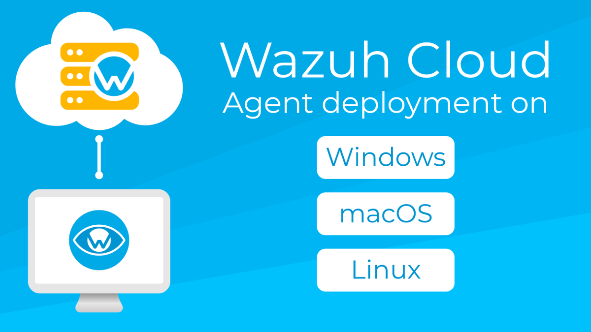 wazuh's tweet photo. Did you know you can try Wazuh Cloud for free? Get your 30-day trial now. Here’s a little help to get you started: https://t.co/JUgsGdla4p
#SecurityAnalytics #CyberSecurity #PCICompliance #ContainersSecurity #SaaS https://t.co/66jVWrtRKZ