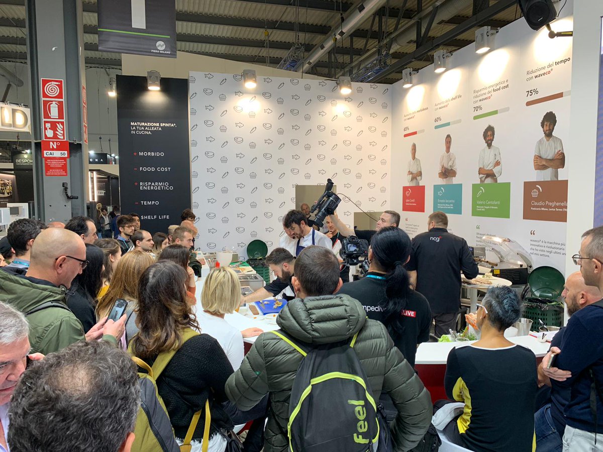 NextCookingG's tweet photo. #hostmilano2019 è stata un grande successo per #NextCookingGeneration e per la #maturazionespinta di #waveco 🤩 Scopri di più su di noi e sulla nostra
campagna di #crowdfunding➡️ https://t.co/jbM0K1DQhe 
#cibosano #backtowork24 #startup #alimentazione #crowdfund  #startups #food https://t.co/3r1biO7ntd