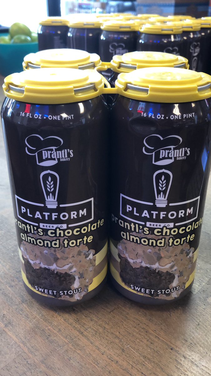 Now in stock from @PlatformBeers <a href="/prantlsbakery/">Prantl's Bakery</a> 
Chocolate Almond Torte.

<a href="/beersince1933/">Vecenie Distributing</a>