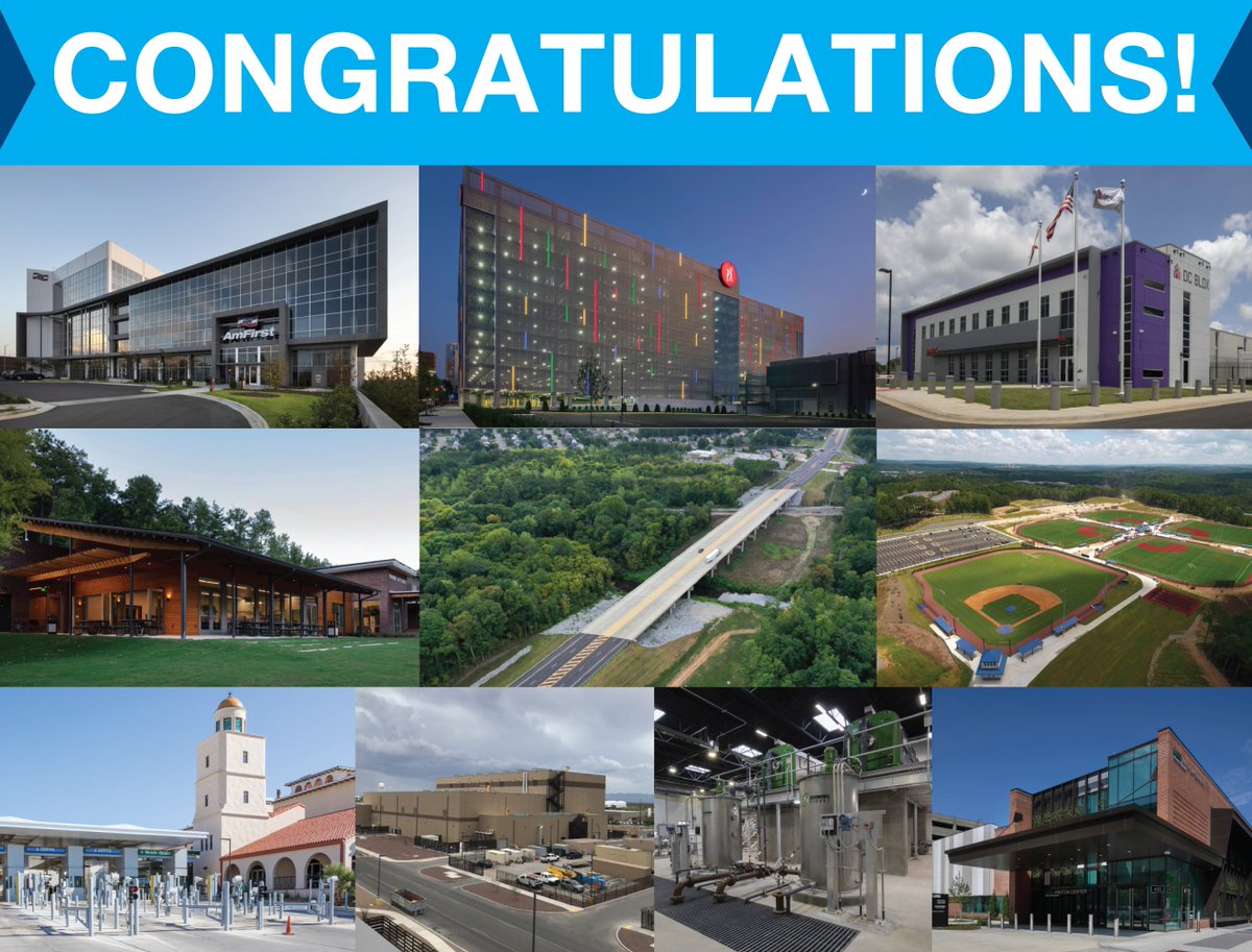 The <a href="/ABCofAlabama/">ABC of Alabama</a> honored our project teams with nine first-place and one second-place Excellence in Construction awards. Congratulations to our project teams, clients, and partners for your hard work on these projects!