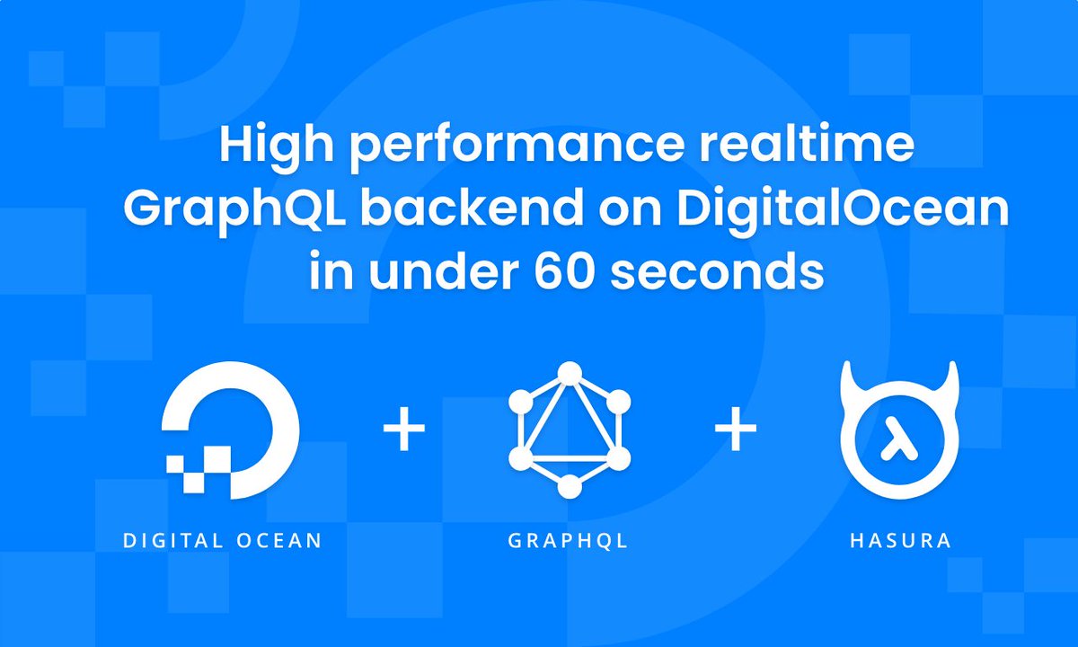PromptQL's tweet photo. ⏱️ Here's how to setup a high-performance GraphQL backend on @DigitalOcean in under 60 seconds 👉🏾 https://t.co/EKVBv3F8Hy

#GraphQL #DOMarketplace https://t.co/g5ttKXWGts