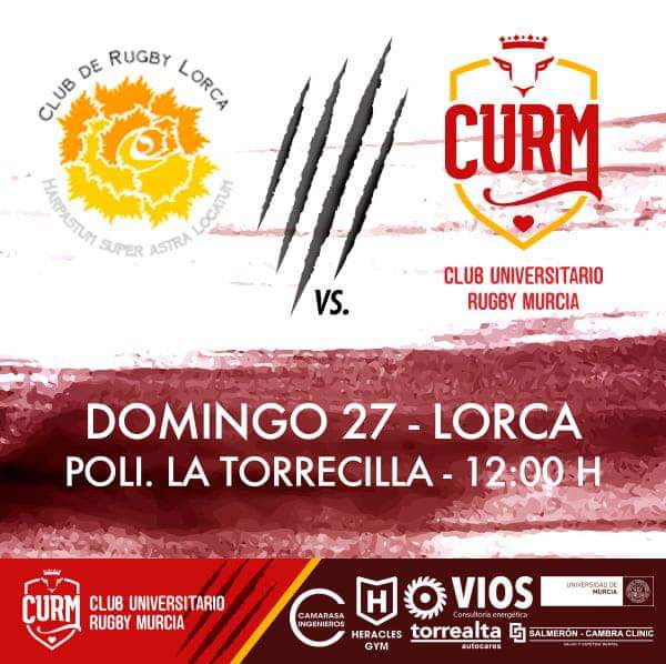 RUGBYMURCIACURM's tweet photo. COMIENZA LA LIGA @ferrmur !!
🆚️ @Rugbylorca
📅Domingo 12h
#GoCURM #Rugby #Murcia
@UMUdeportes @bustorrealta @viosenergia @HeraclesGym @RugbySpainCom @RugbierEurope @murciadeportes @radiomarcamur @LaOpiDeportes @laverdad_es @Murdiario @UMU @AytoSantomera @MiguelADepYSal https://t.co/jWZYM4w9al