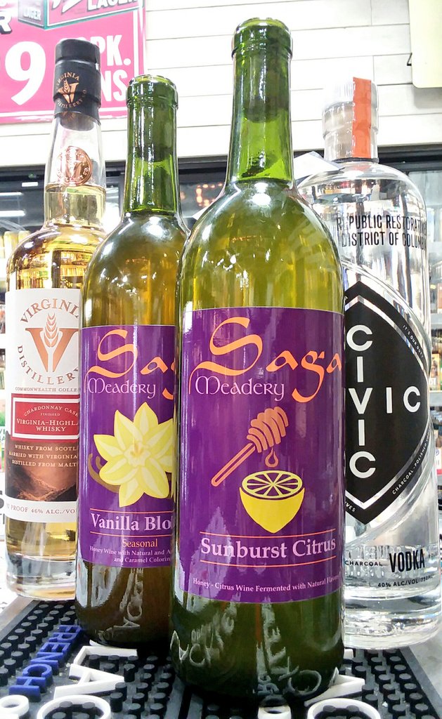 Good morning, #DC! We have an action-packed weekend in store as the #Nats bring the series home. Join us tonight for a tasting with <a href="/VADistillery/">Virginia Distillery Co.</a>, and tomorrow for <a href="/SagaMeadery/">Saga Meadery</a> and <a href="/republicrestore/">Republic Restoratives Distillery</a>! #STAYINTHEFIGHT