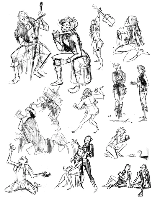 Life drawing dump! 