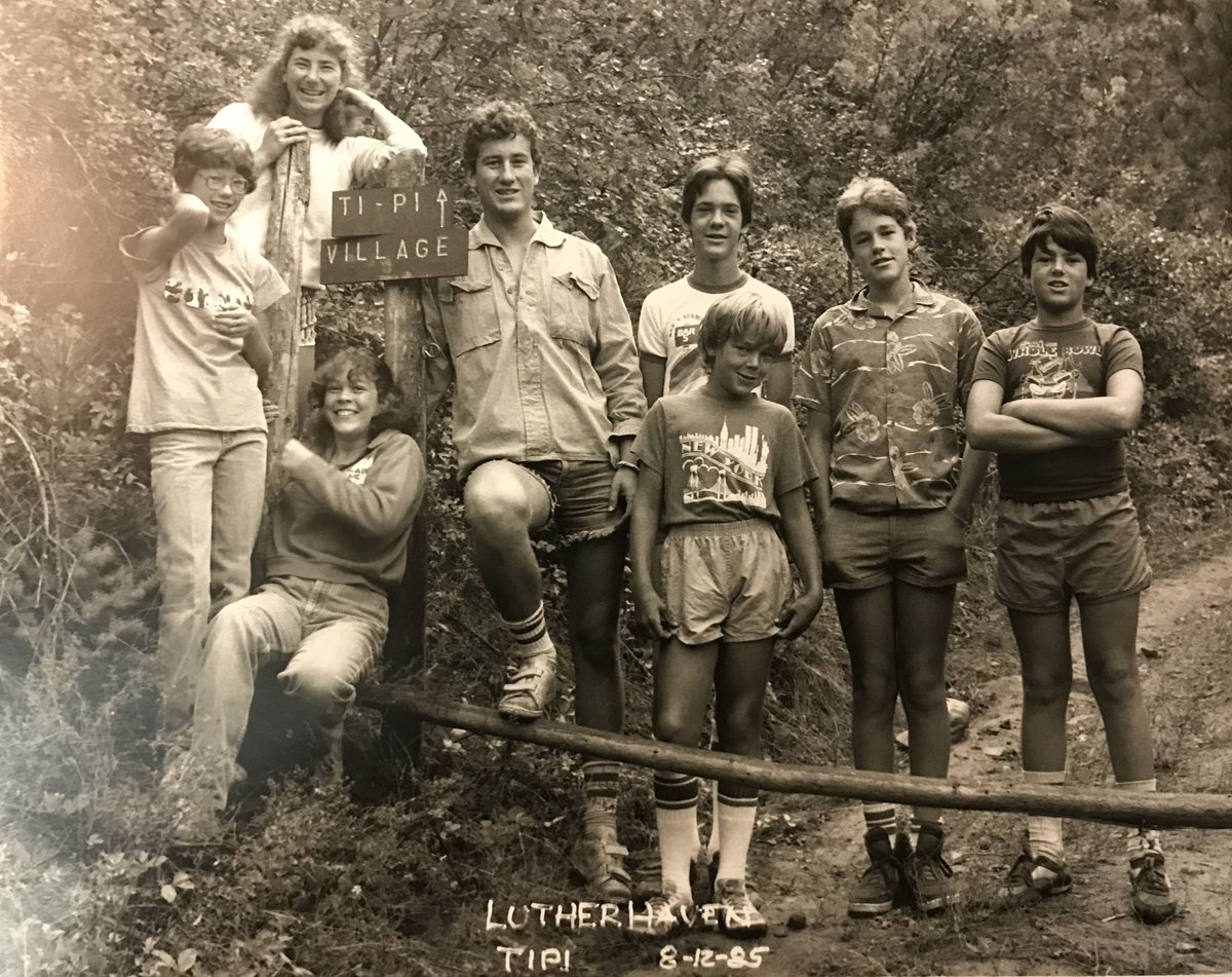 Lutherhaven's tweet photo. It's #FlashbackFriday at Lutherhaven! All these cool people were at Lutherhaven on August 12, 1985. #Lutherhavenfbf 📷 https://t.co/tHtGT4Z1wI