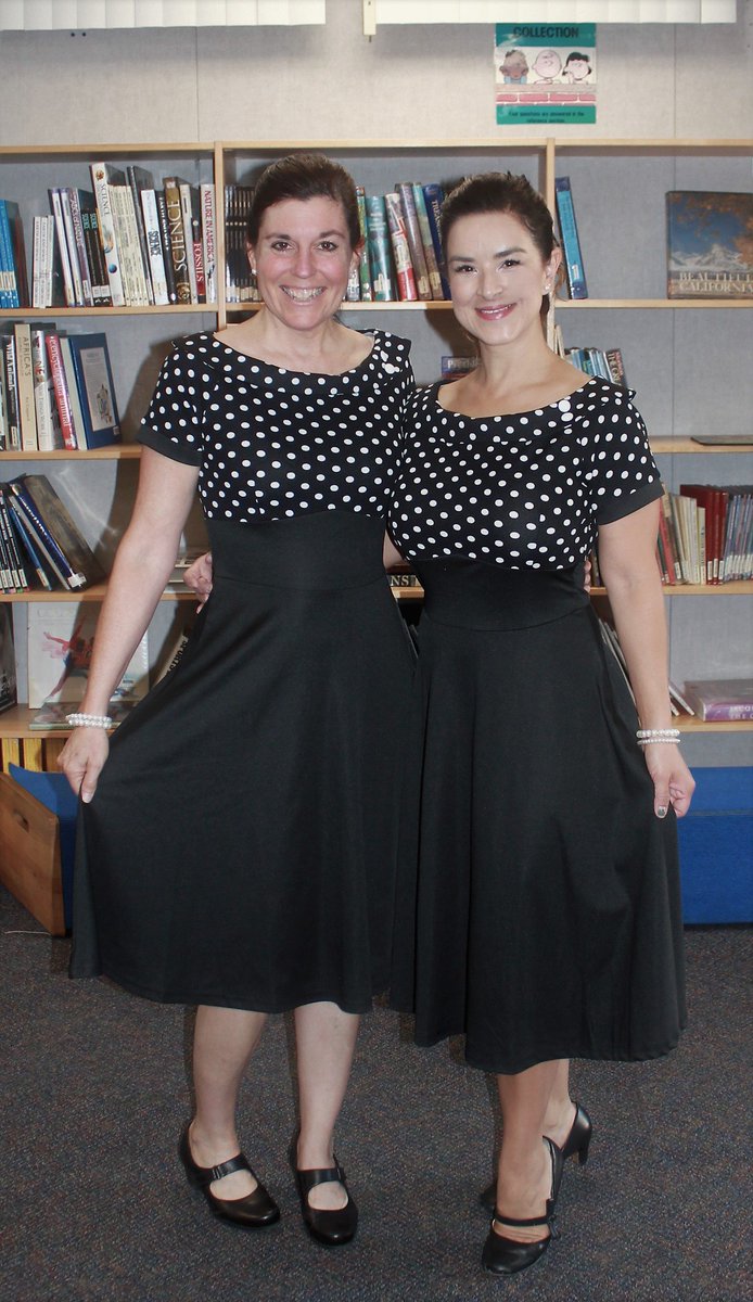 Check out some of the images from the different dress up days for Red Ribbon Week! Twinsies Day!