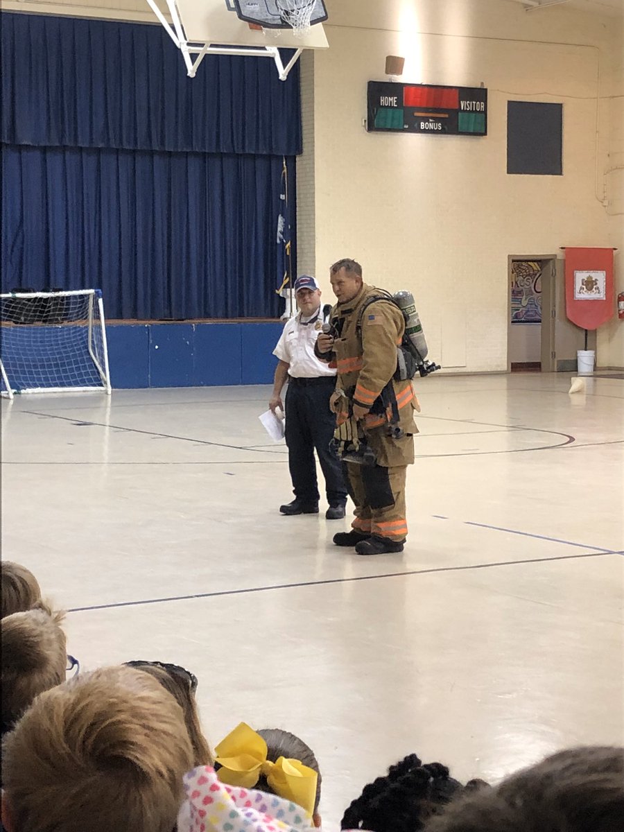 bjphipps2002's tweet photo. Fire Safety with Sparky @WGE. #WeLeadWGE https://t.co/rQCfYdsPKn