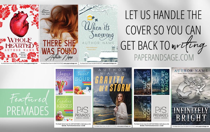 paperandsage's tweet photo. Recently added PreMade Book Covers -- Available now! 📚Pre-Made Book Cover Designs: Both Series and Standalones available. Replace Title &amp; Author text with your information. Bundle with a paperback layout for print. Visit https://t.co/vTNSazoq2U to view more... https://t.co/Bw1cjlBhhX