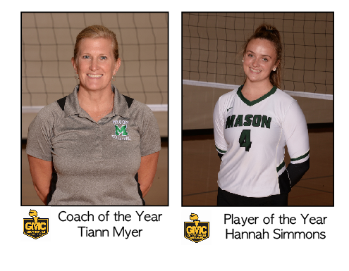.<a href="/MasonGirlsVball/">MasonGirlsVball</a> earns <a href="/gmcsports/">GMC Sports</a> Coach and Player of the Year Honors