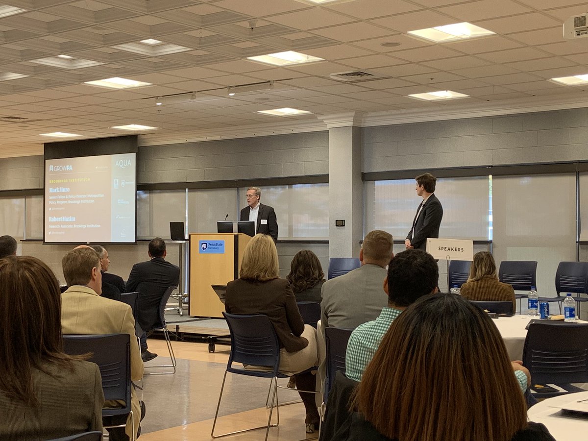 elevategcg's tweet photo. Bring on your ideas on #innovation, @MarkMuro1 and @robmaxim of @BrookingsInst  

#GrowPA #economics https://t.co/LpzGw672ty