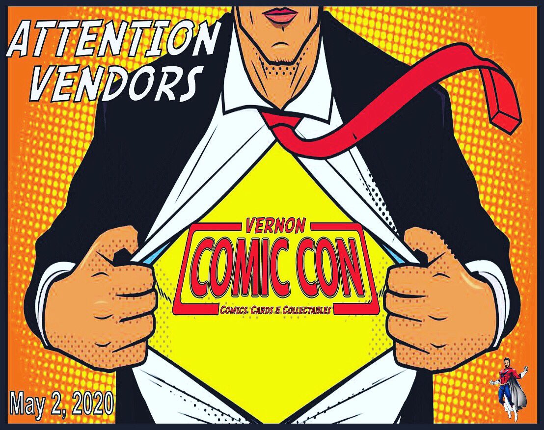 If you know anyone with interesting and collectable items, games, cards, toys etc, tell them to contact Peter Kaz at our hotel.  He’s putting together a request list for the next Convention. May 2, 2020 #Okanagan #VernonBC #VernonComicCon