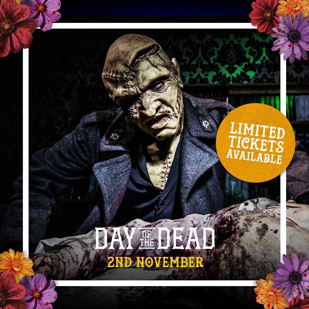 The blood-curdling Gatekeeper does not take kindly to strangers entering his home without his permission... 

Find out more about our Grand Finale Party at:
💀 farmaggedon.co.uk/day-of-the-dea… 💀
⚠️ MUST BE 18 TO ATTEND ⚠️