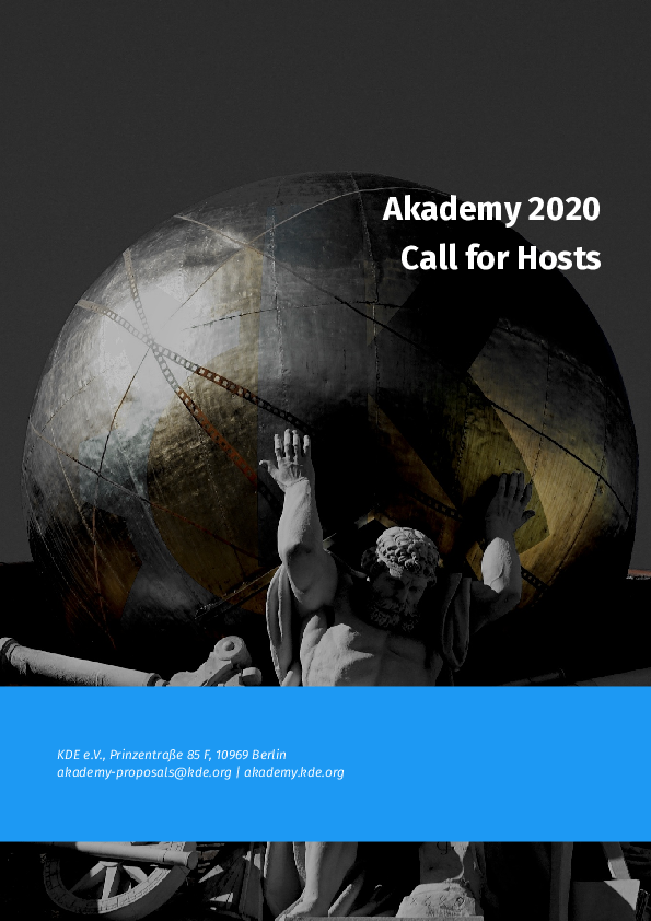 kdecommunity's tweet image. Would you like to host Akademy in your own town? Here's a simple HOWTO guide. Send us your submission and become the KDE hero your city needs.
ev.kde.org/akademy/Callfo…