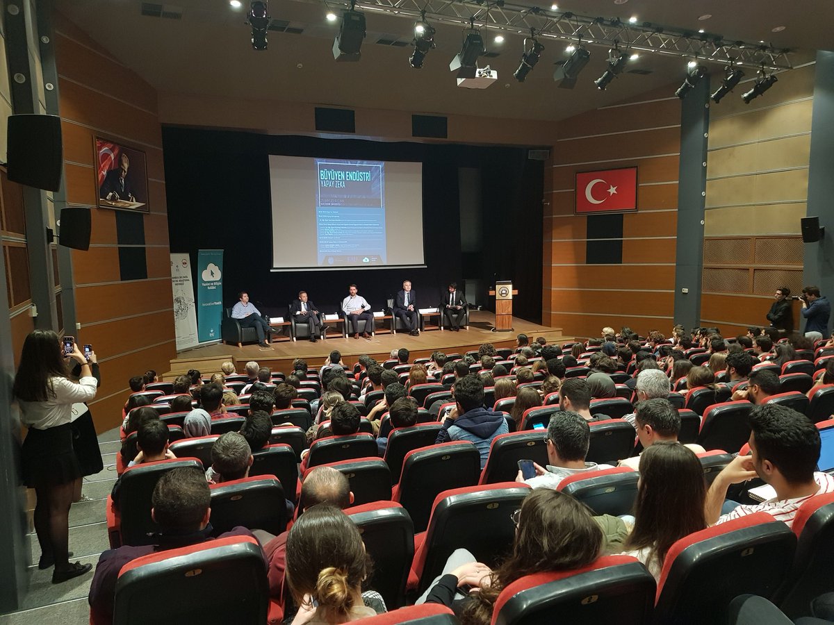 Büyüyen Endüstri Yapay Zeka etkinliğimiz Fazıl Say'da yoğun ilgi eşliğinde başladı!