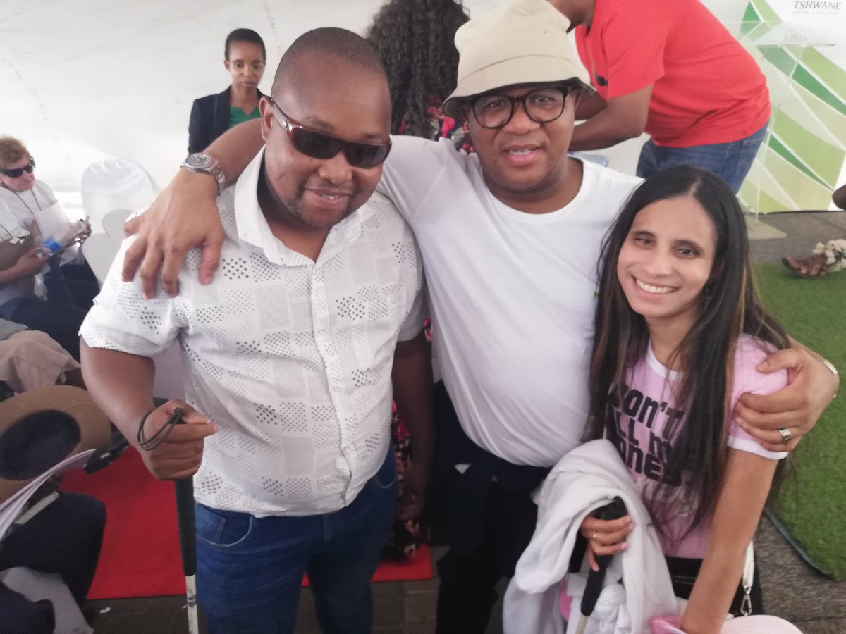 Was a good day with <a href="/MbalulaFikile/">ANC SECRETARY GENERAL | Fikile Mbalula</a> thank you honorable Minister.  Your passion and energy is amazing. #WhiteCaneDay #Tshwane #TransportlMonth #SouthAfricanBlindYouthOrganisation #SABYO GP