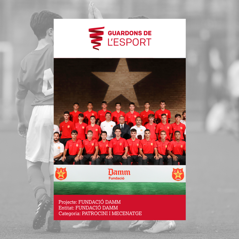 FCEsport's tweet photo. La @Fundacio_Damm s’encarrega de vertebrar i donar difusió a les activitats de mecenatge i filantropia en els teixits esportius, socials i culturals del país.

🏆 Ha guanyat un guardó en la categoria "Patrocini i mecenatge" #guardons #esportcat https://t.co/3wwryZGgX5