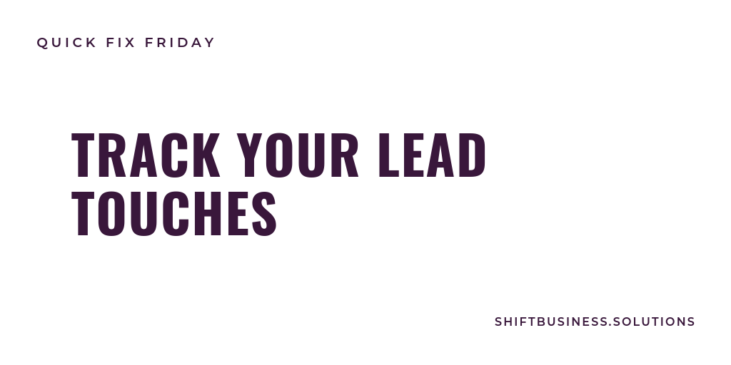 hustlesmarterco's tweet image. Although starting with your initial response time is important, you must also understand your ongoing pursuit of a prospect and what it takes to convert those who don’t answer right away.

#quickfixfriday #smallbusinesstips