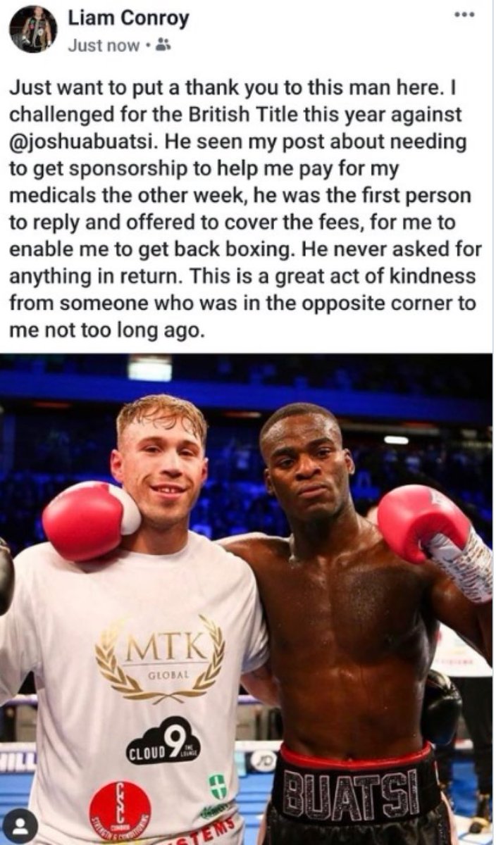 My bro <a href="/boxingbuatsi/">Joshua Buatsi</a> 👏🏻 💙