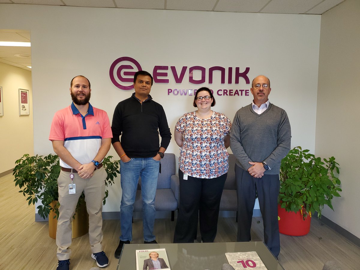 Congratulations to our Insulation team for picking up a 'Best Paper' award <a href="/accpolyurethane/">ACC Polyurethane</a> #PolyCon2019 for their innovative silicone surfactants for the construction #sprayfoam market. Belated post as waiting to share the team photo now everyone reunited back in Allentown...