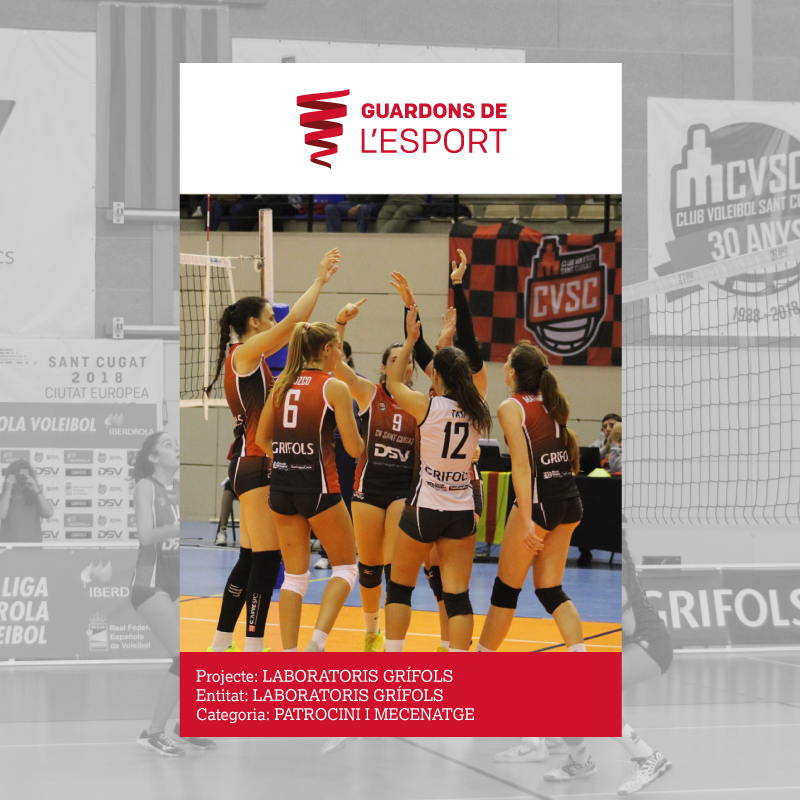 FCEsport's tweet photo. Grífols fomenta el talent esportiu i el treball en equip, l'esport amb valors socials i hàbits saludables, fent costat a equips nacionals, equips esportius juvenils...

🏆 Ha guanyat un guardó en la categoria "Patrocini i mecenatge" #guardons #esportcat https://t.co/UaX1kaklbc