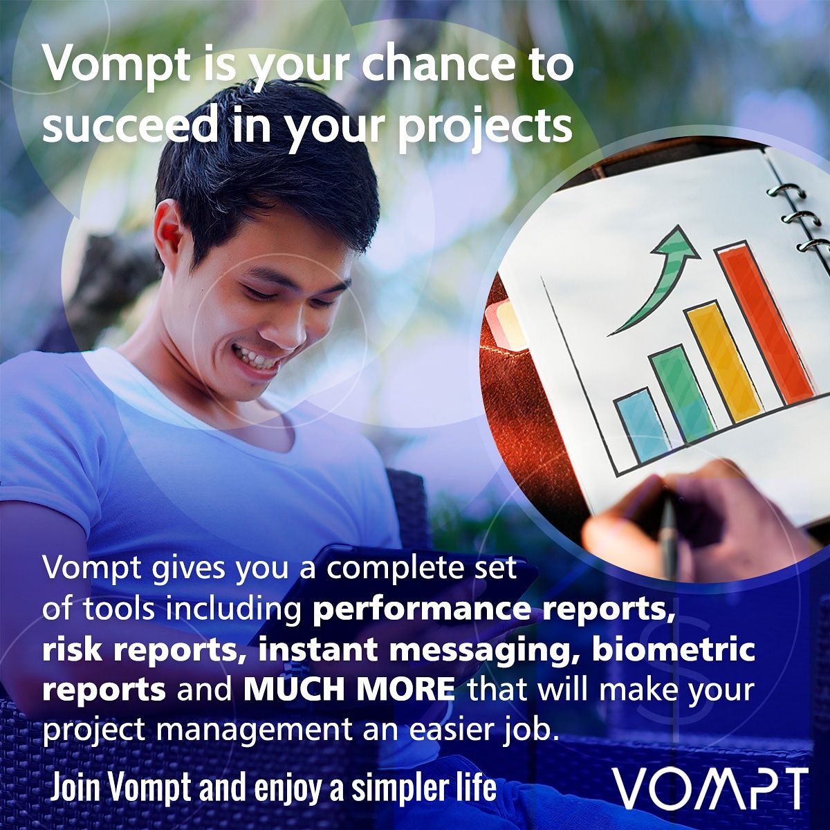 vomptPlatform's tweet photo. Join Vompt now so you can reach success in your projects. 
https://t.co/vp2ukr61m1

#riskmanagenent #report #business #success #work #internet #management #projects #pm #technology #saas #teamwork #biometric https://t.co/3c7CSv9uer