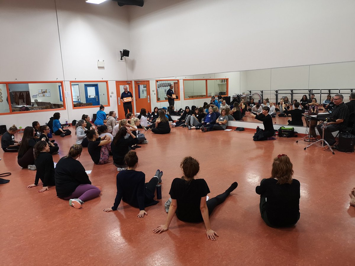 MADE_DanceEd's tweet photo. Amazing morning with Gabriela Rehak and creaing  Dave's about immigration. #MTSPDDAY https://t.co/O66mx8AAeT