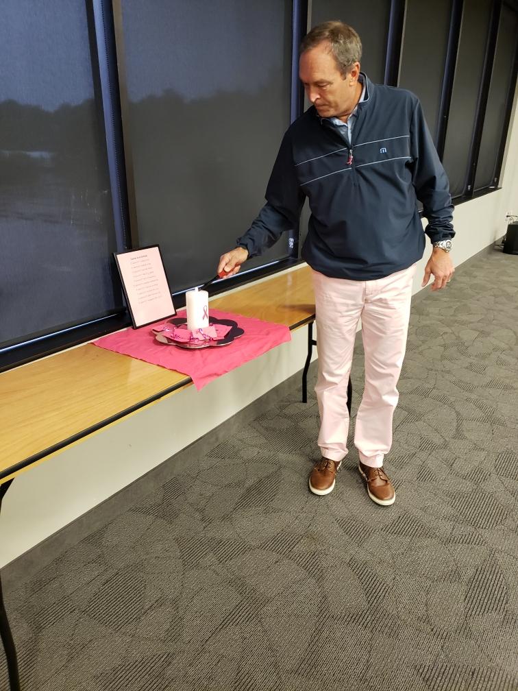 covericains's tweet photo. To close out Breast Cancer Awareness Month, this morning we held a candle-lighting to honor our loved ones who have been impacted by Breast Cancer. We celebrate our survivors and honor the memory of those we lost. 💗#BreastCancerAwareness #BreastCancer https://t.co/akisE82i4r
