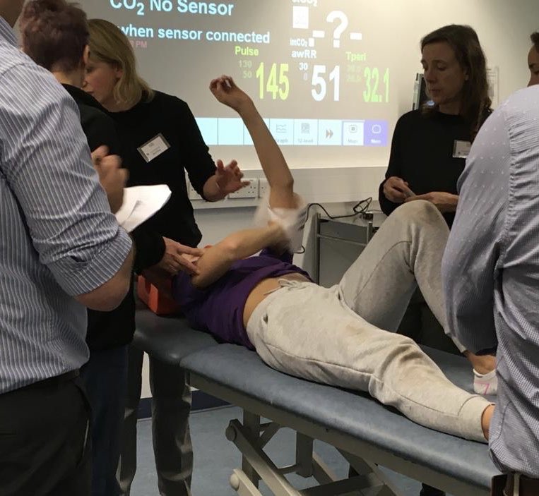 SimComm_Academy's tweet photo. Benefits in ‘real’ children portraying injured patients at regional trauma team training:
- getting the child’s perspective
- educating the children in safety
- encouraging future workforce 
and there’s more....
@pier_network @Sotonchildhosp @UHSFT @HEE_TEL @NHS_HealthEdEng https://t.co/zoah8yzXZC