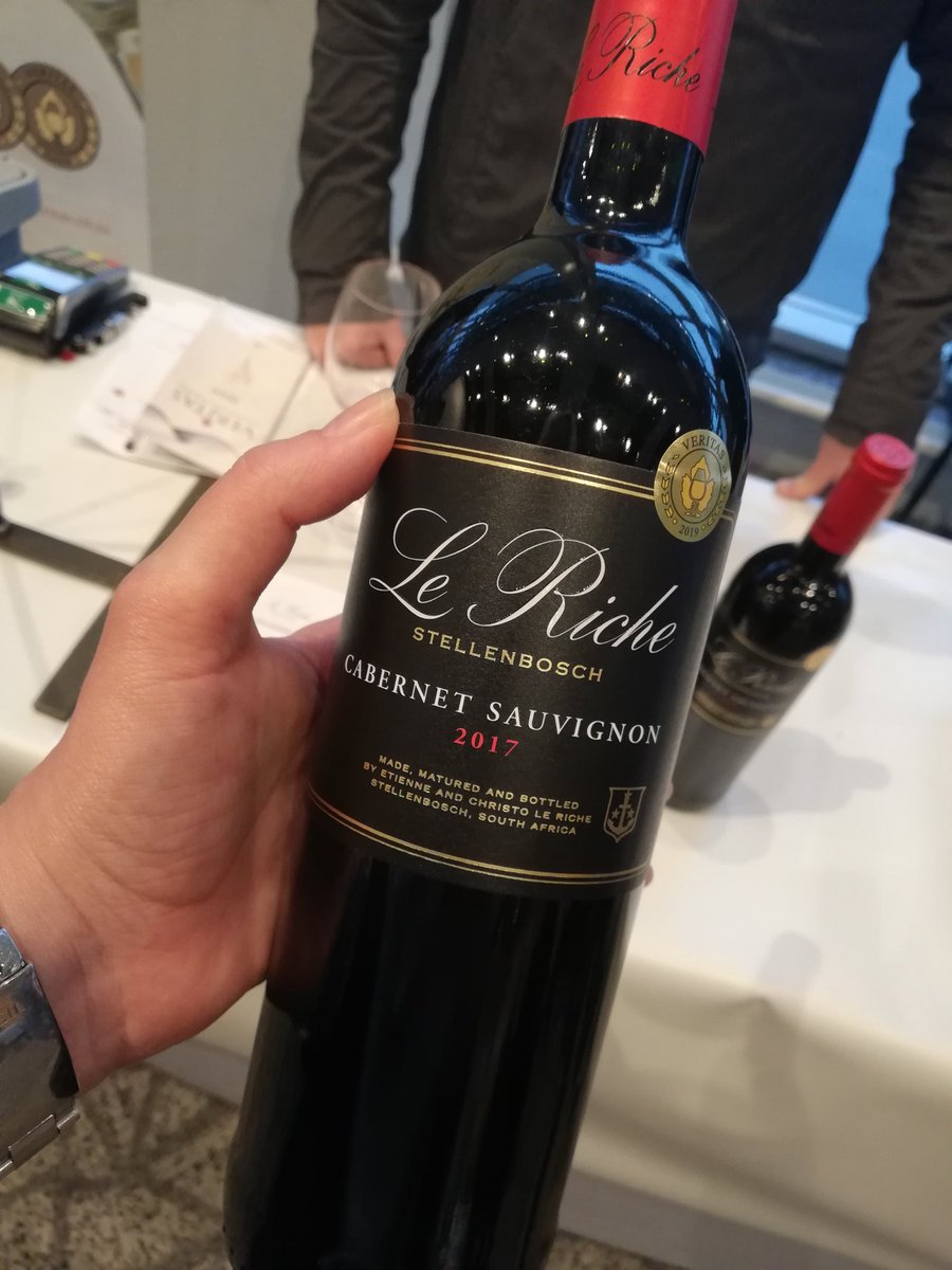veritasawards's tweet photo. Stellenbosch proudly represented by #Louisvale and @leRicheWines at #Veritas2019 #VeritasTastings https://t.co/Gz1VuNij2P