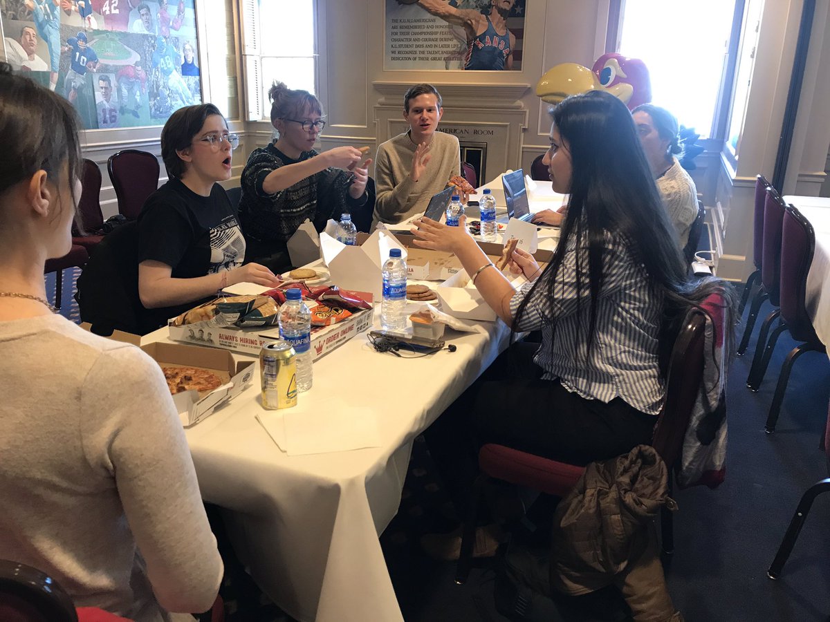 KUJournalism's tweet photo. Work sessions for @AdobeXD Creative Jam for #jschoolgenerations! #kuhomecoming #kualumni https://t.co/OEXpKAFGer