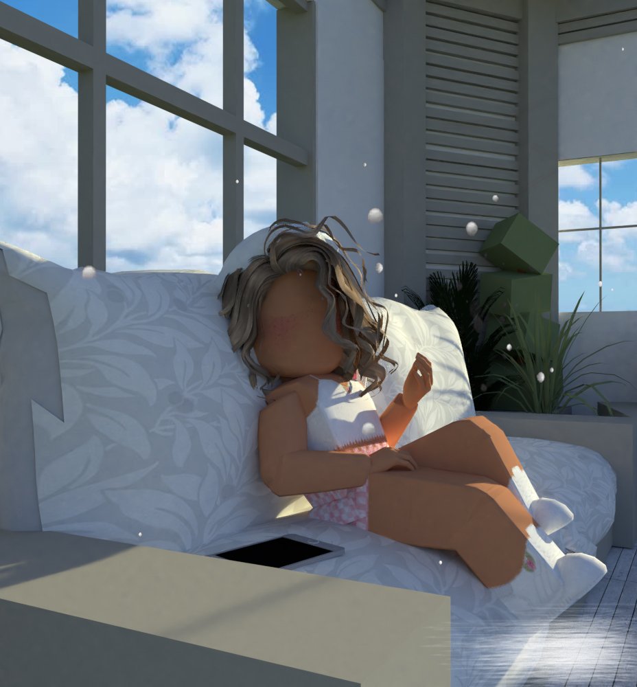 Cute Aesthetic Female Roblox Gfx