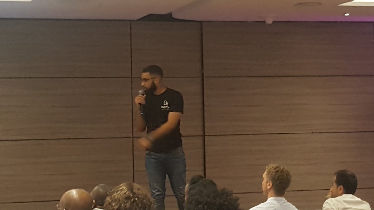 DolegbeDavid's tweet image. Ensuite nous est présenté #Kamtar. c&apos;est une solution qui permet de connecter les transporteurs à des clients à travers une plateforme digitale
#OpérateurDigitalEngagé #DemoDayOrangeFab 
#SSW19Abidjan19