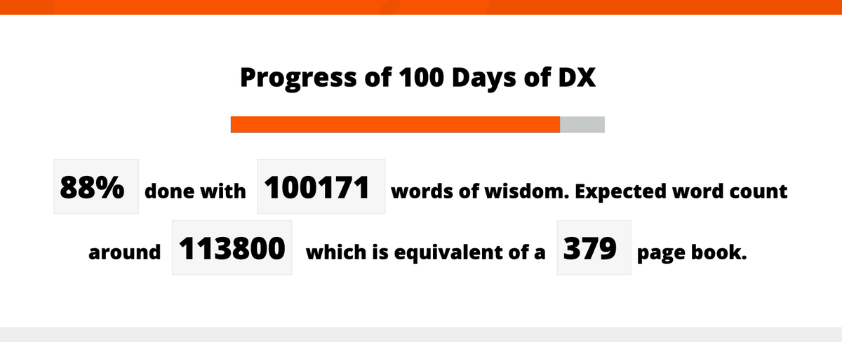 Jarkko_Moilanen's tweet photo. Not that it really matters but another milestone crossed with #100DaysDX.
Today's post (#88) took the word count over 100 000.
https://t.co/jXRALDXymt https://t.co/dBorbh8DMQ