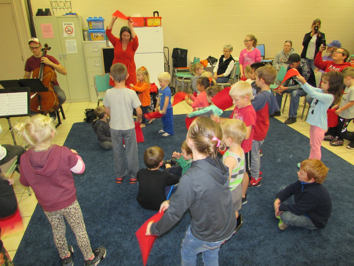 HUGE thank you to <a href="/thelimasymphony/">Lima Symphony</a>  for visiting us for Symphony Storytime last night!