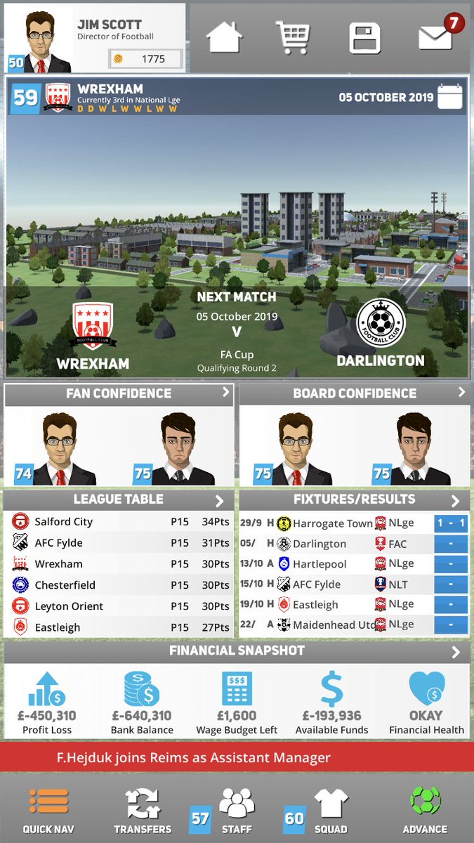clubsoccergame's tweet photo. Are you playing the latest Football Management Game for mobiles and tablets?
Get Club Soccer Director 2020 now
Download for FREE
https://t.co/5qndVUSbZd
#csd20 #csd2019 #football #Soccer #indie #FM20 #footballmanager #Apps #games https://t.co/fzpWoJLQVJ