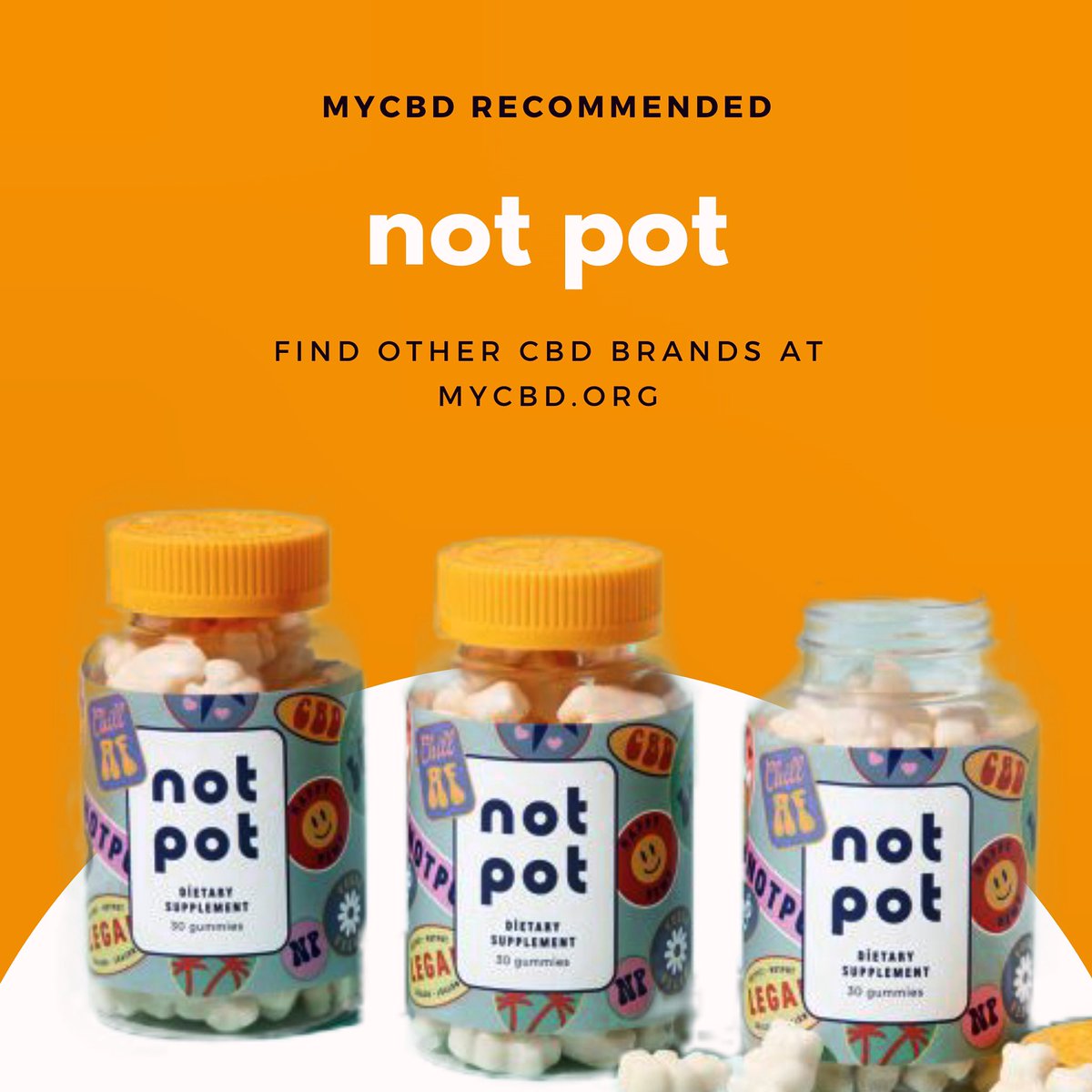 Why Consumers Crave Not Pot CBD Gummies
Their #CBD Gummy has a full 5-star rating and has a massive consumer base of loyal customers. They pride themselves on being transparent and only using the best quality ingredients. <a href="/notpotdealer/">Not Pot</a> 

mycbd.org/cbd-products/n…
